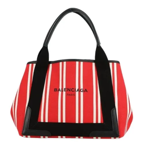 Pre-owned Canvas Tote Bag - Balenciaga Vintage - Modalova