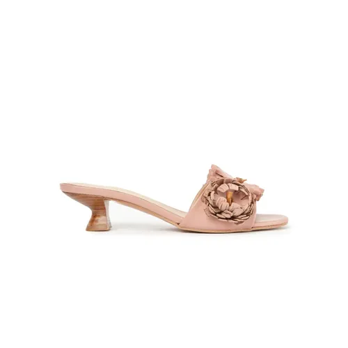 Silvia Applique Flowers Sandals - Paloma Barceló - Modalova