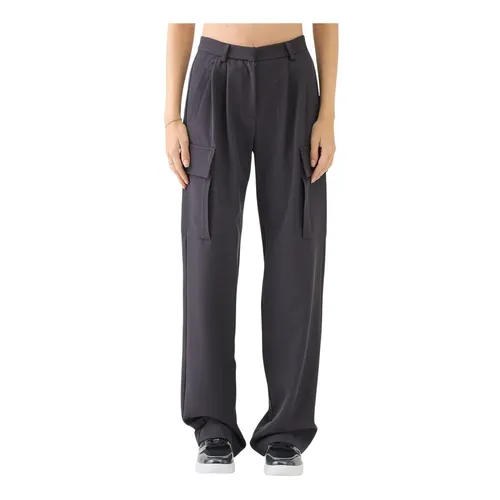 Wide Cargo Trousers - Ermanno Scervino - Modalova