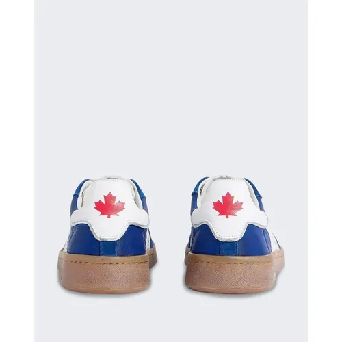 Lace-Up Low Top Sneakers - Dsquared2 - Modalova