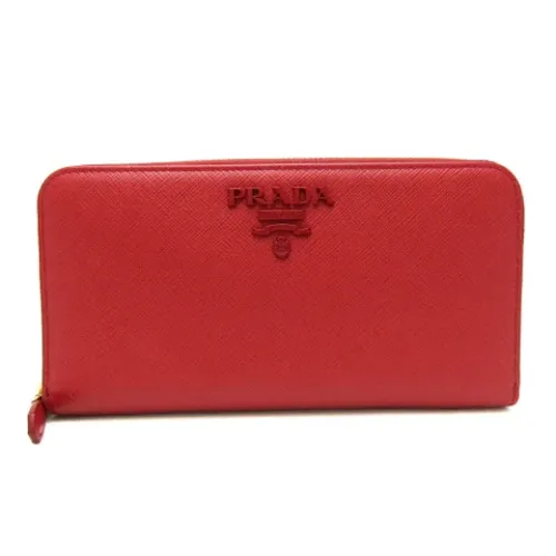 Pre-owned Leather wallets - Prada Vintage - Modalova
