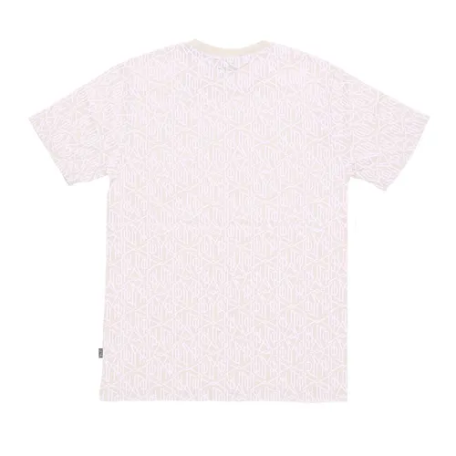 Monogram Tee Beige All Over Print - Dolly Noire - Modalova