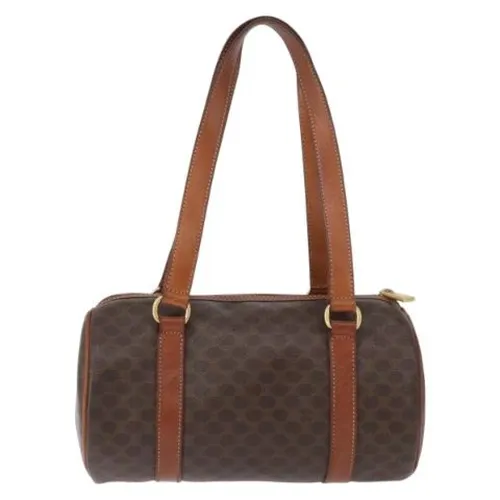 Pre-owned Vintage Macadam Canvas Handbag - Celine Vintage - Modalova