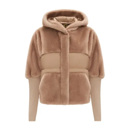 Jackets > Faux Fur & Shearling Jackets - - Cesare Gaspari - Modalova