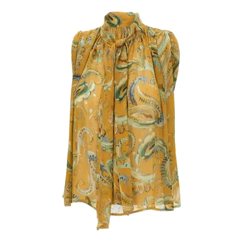 Scarf-Tie Blouse - Marella - Modalova