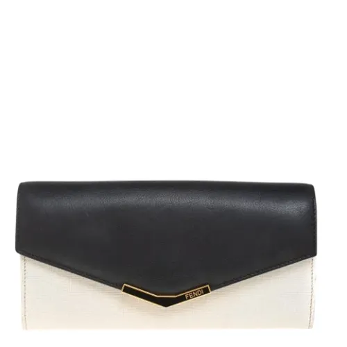 Pre-owned Leather wallets - Fendi Vintage - Modalova