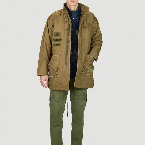 Quilted Patch Coat - Liberaiders - Modalova