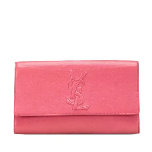 Clutch de cuero Pre-owned - Yves Saint Laurent Vintage - Modalova