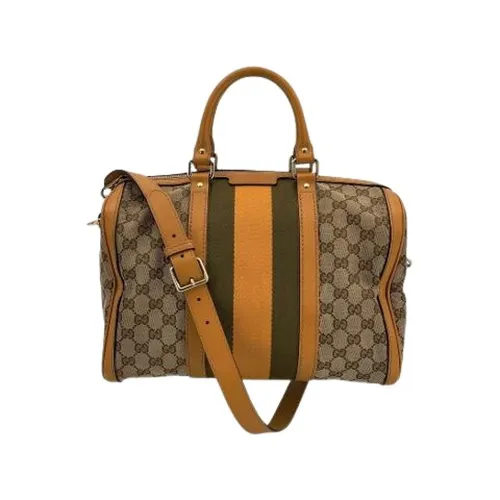 Pre-owned Canvas Handbag - Gucci Vintage - Modalova