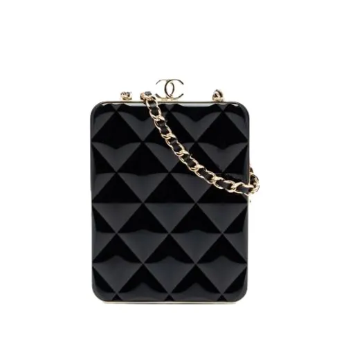 Bolso bandolera Pre-owned de piel de cordero acolchada - Chanel Vintage - Modalova