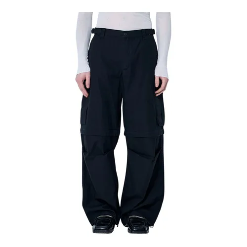 Cotton Cargo Pants with Multiple Pockets - 032c - Modalova