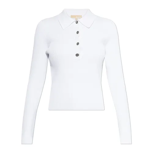 Long Sleeve Polo - Michael Kors - Modalova
