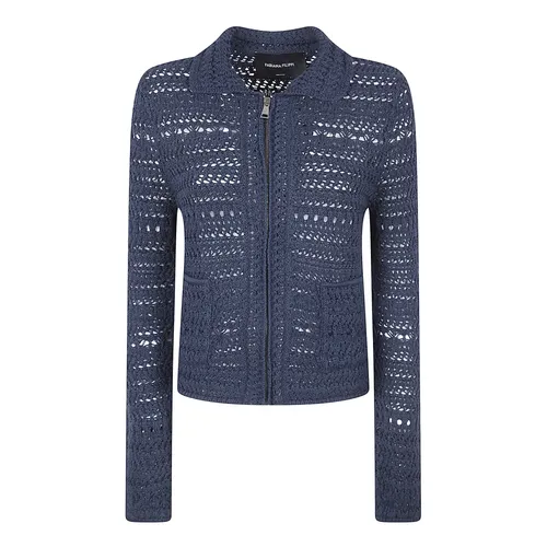 Shirt-collar Jacket - Fabiana Filippi - Modalova
