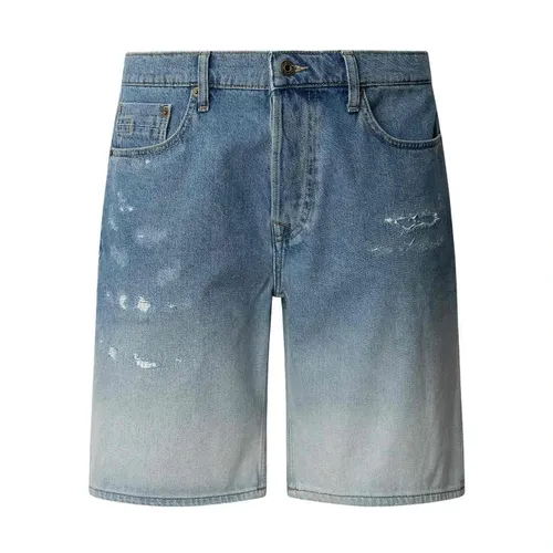 Loose Fade Bermuda Shorts - Pepe Jeans - Modalova