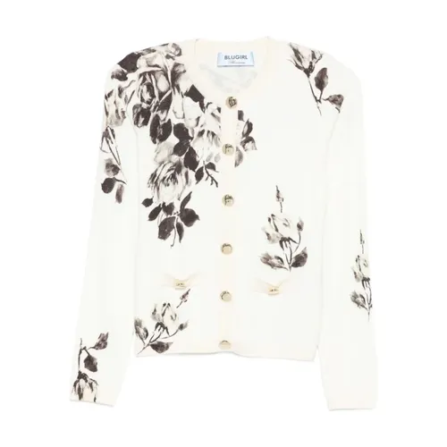 Knitwear > Cardigans - - Blugirl - Modalova