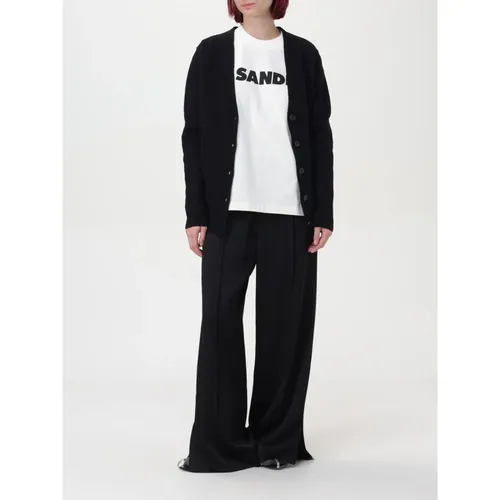 Minimalist Logo Tee for Women - Jil Sander - Modalova
