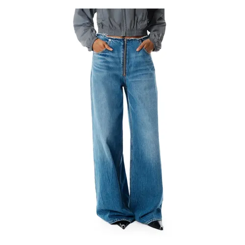Surge Low-Rise Wide Leg Jean - Alexander Wang - Modalova