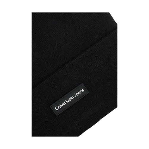 Black Polyester Baseball Hat - Calvin Klein Jeans - Modalova