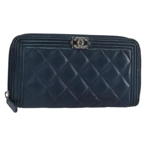 Pre-owned Leather Wallet - Chanel Vintage - Modalova