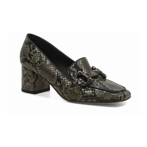 Green Gucci Style Pit Power Pumps - Bibi Lou - Modalova