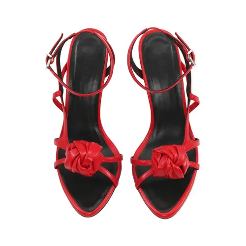 Leather Knot Sandal - Rotate Birger Christensen - Modalova