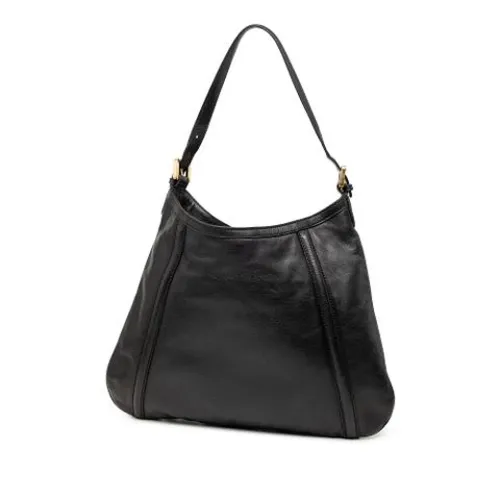 Pre-owned Leather Shoulder Bag - Gucci Vintage - Modalova