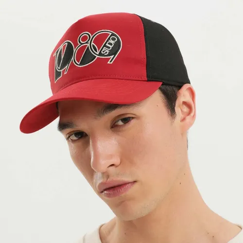 Red Visor Cap for Men - 1989 Studio - Modalova