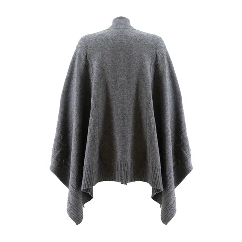 Floral Lace Poncho Cape - Ermanno Scervino - Modalova