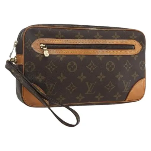 Pre-owned Vintage Canvas Clutch - Louis Vuitton Vintage - Modalova
