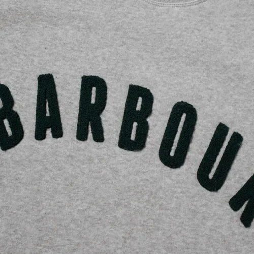 Vintage Logo Crew Sweatshirt - Barbour - Modalova