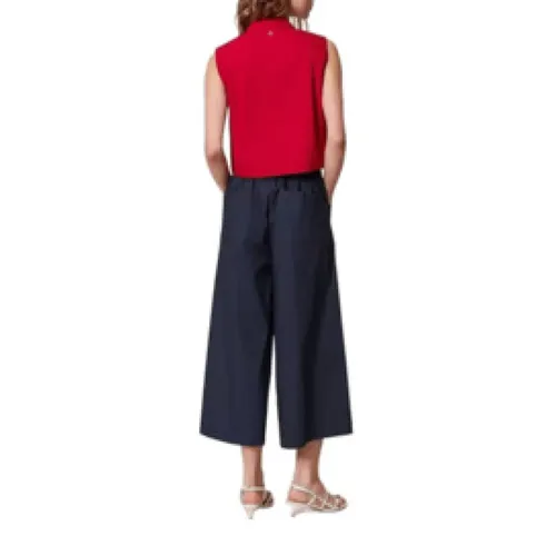 Actitude Cropped Trousers - Twinset - Modalova