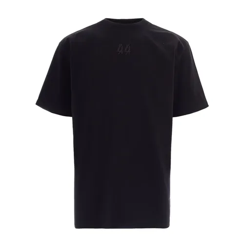 Patched Solid Risk T-Shirt - 44 Label Group - Modalova