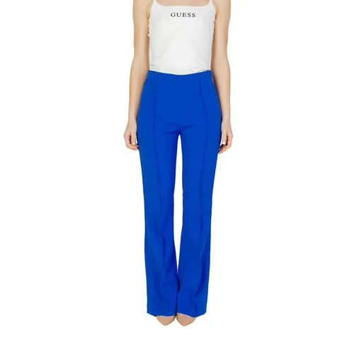 Blue Bootcut Polyester Pants Collection - Only - Modalova