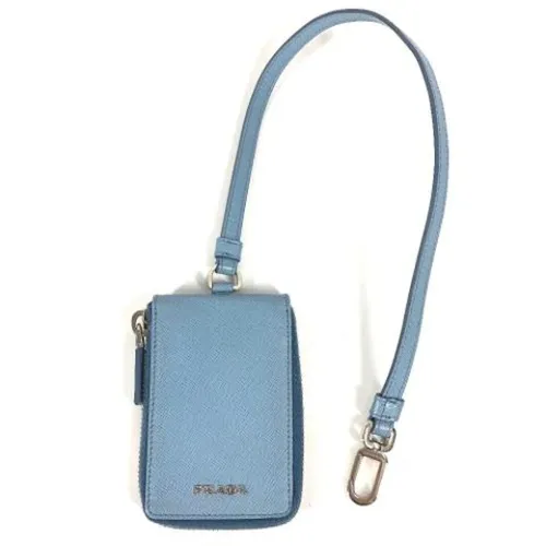 Pre-owned Leather Key-Holder - Prada Vintage - Modalova