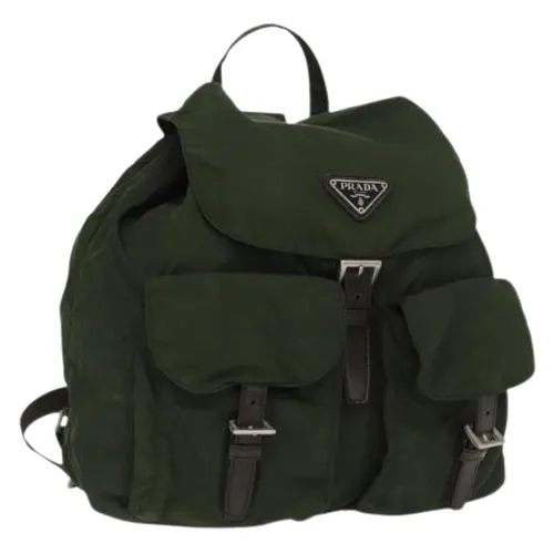 Pre-owned Nylon Backpack - Prada Vintage - Modalova