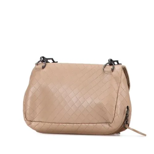 Pre-owned Leather Shoulder Bag - Bottega Veneta Vintage - Modalova