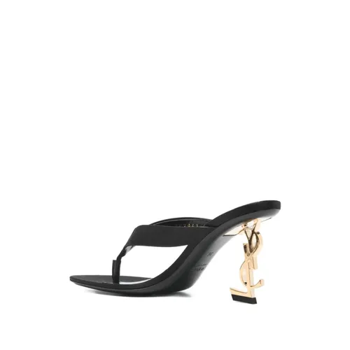Logo Heel Thong Sandal - Saint Laurent - Modalova