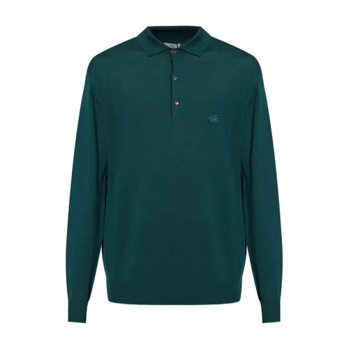 Etro - Tops > Polo Shirts - Green - Etro - Modalova