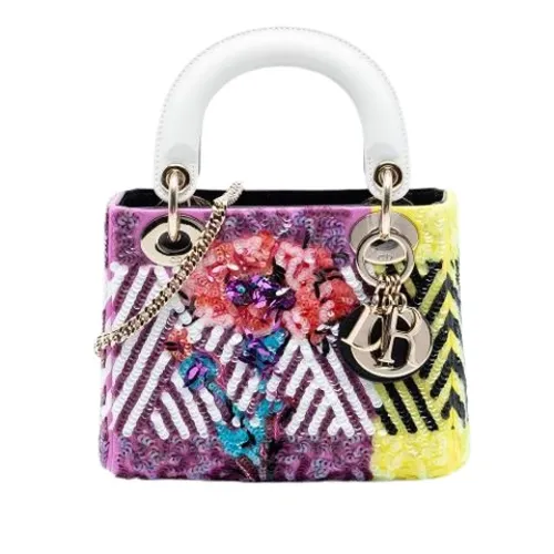 Pre-owned Leather Mini Bag - Dior Vintage - Modalova