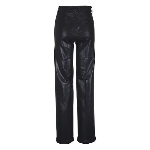 Black Straight Leg Jeans with Pockets - L'Agence - Modalova