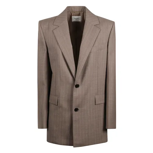 Single-breasted Blazer - Saint Laurent - Modalova
