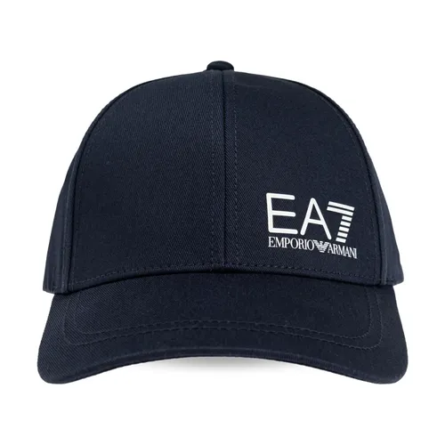 Train Core cotton baseball cap - Emporio Armani EA7 - Modalova