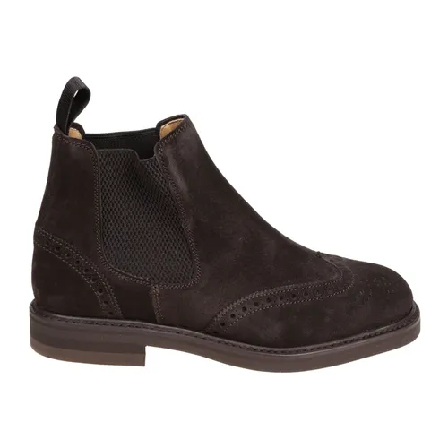 Suede Ankle Boots - Berwick - Modalova