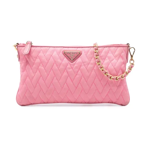 Pre-owned Quilted Shoulder Bag - Prada Vintage - Modalova