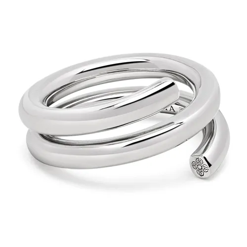 Modern Spiral Ring - Nialaya - Modalova