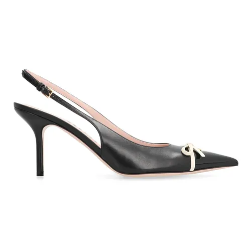 Bow Front Slingback Stiletto Heels - Valentino Garavani - Modalova