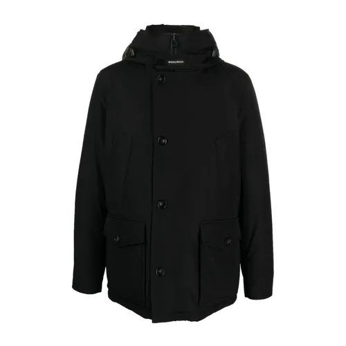 Black Jackets for Men - Woolrich - Modalova