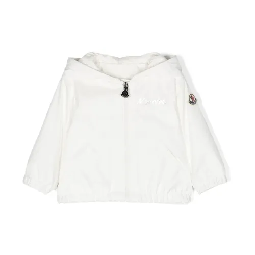 Stylish Navy Blue Junior Jacket - Moncler - Modalova