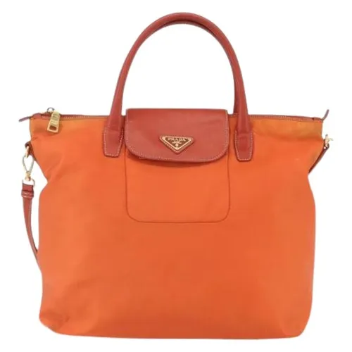 Pre-owned Nylon Tote Bag - Prada Vintage - Modalova