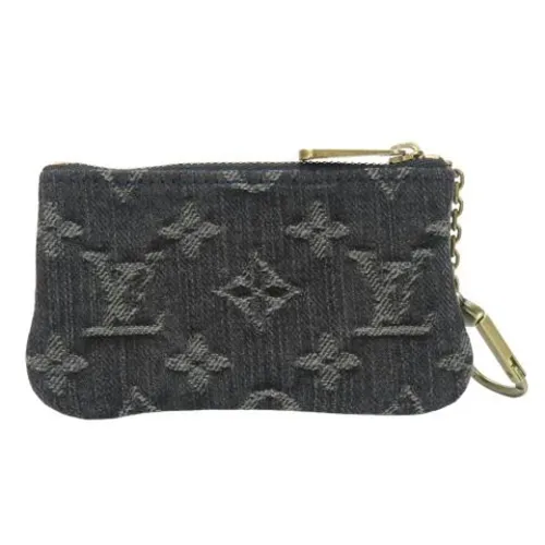 Pre-owned Denim Wallet - Louis Vuitton Vintage - Modalova